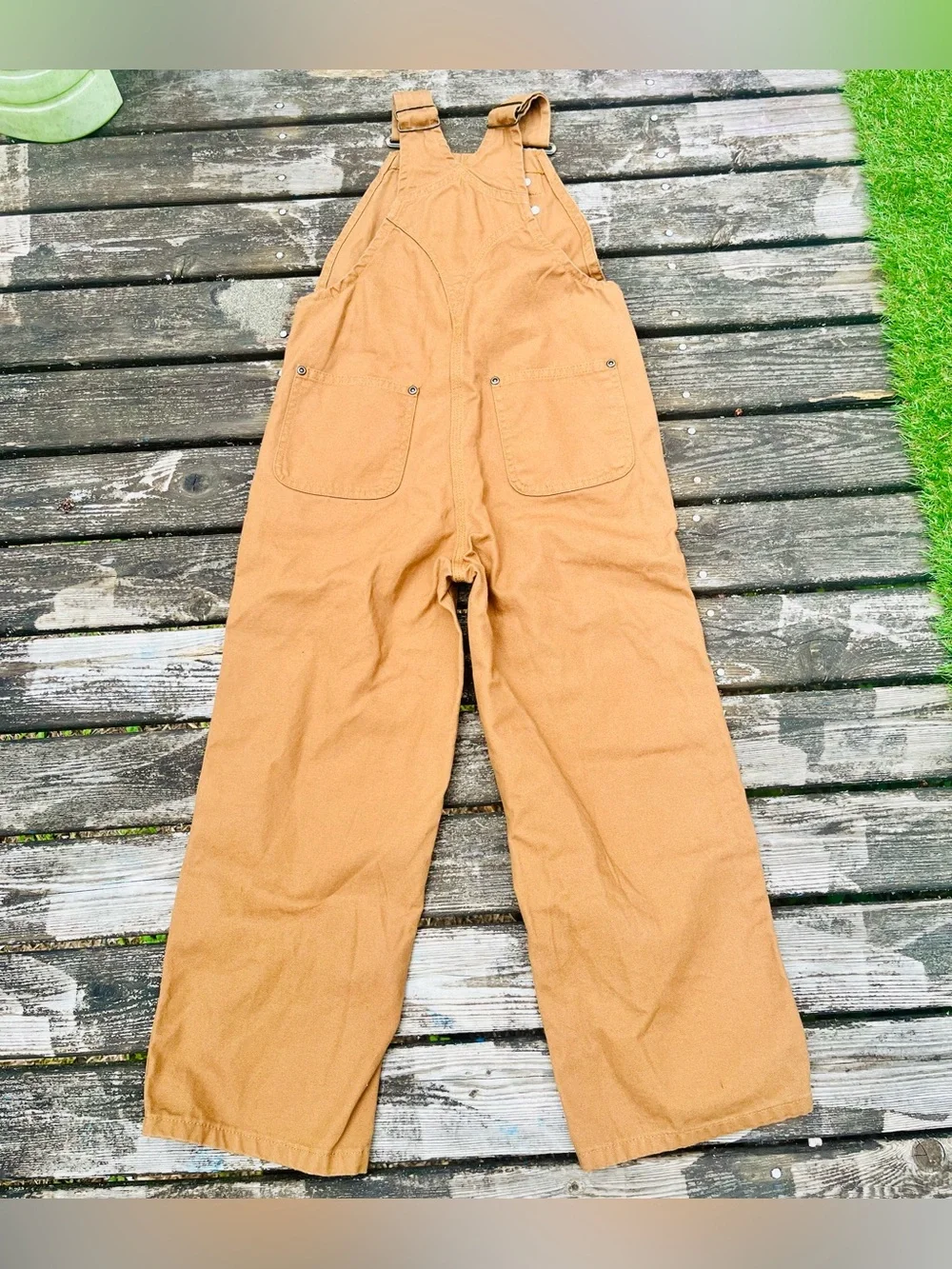 Carhartt Kid's Washed Duck Bib Overalls